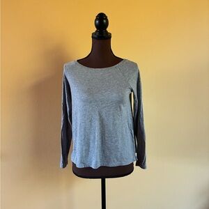 Cuyana Stretchy Top Pima Cotton Gray Size XS
